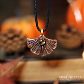 Petit Pendentif Ginkgo...