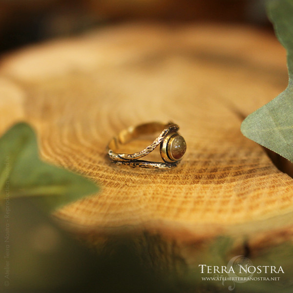 Bague "Idūz" — Tourmaline rose claire T58