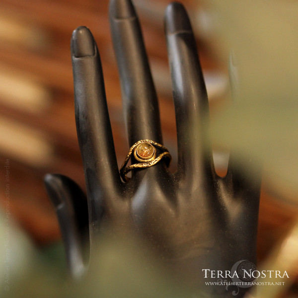 Bague "Idūz" — Tourmaline rose claire T58