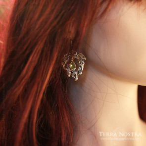 Boucles d'Oreilles art nouveau "Alicia"
