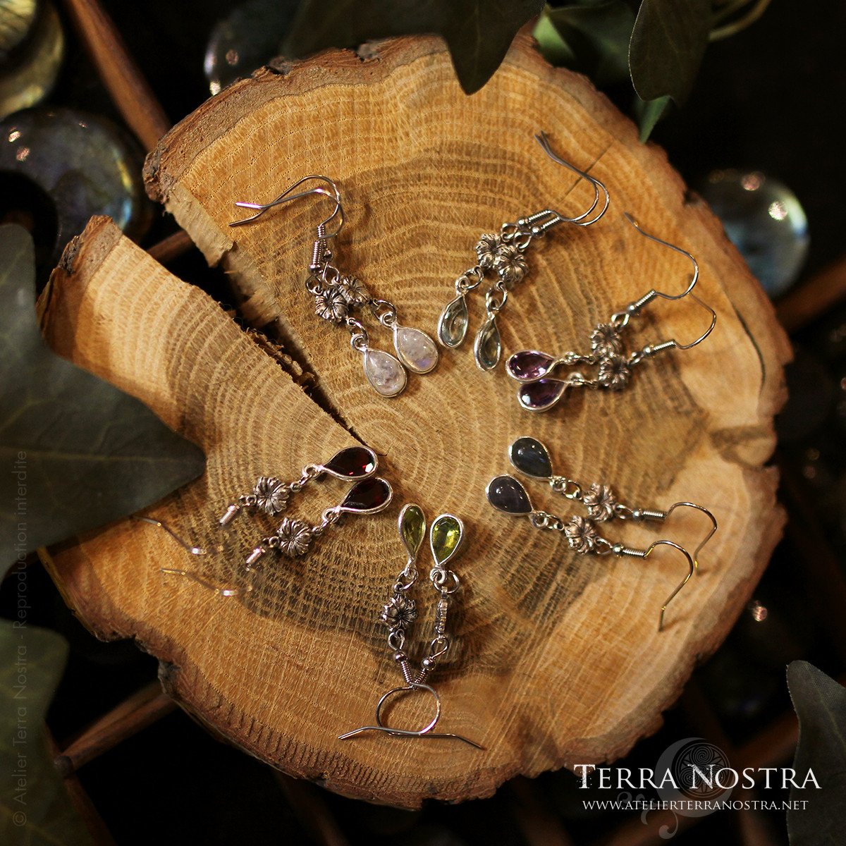 Boucles d'oreilles TERRA VIVA