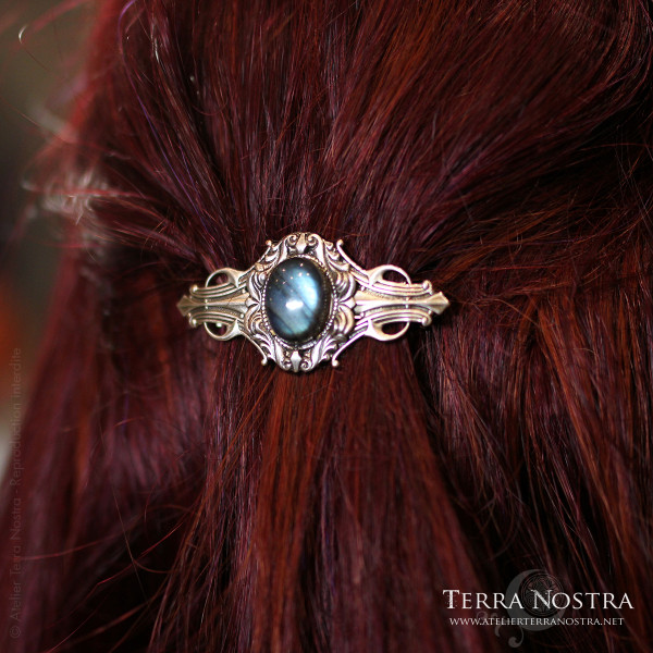 Barrette à cheveux art déco "Nova"