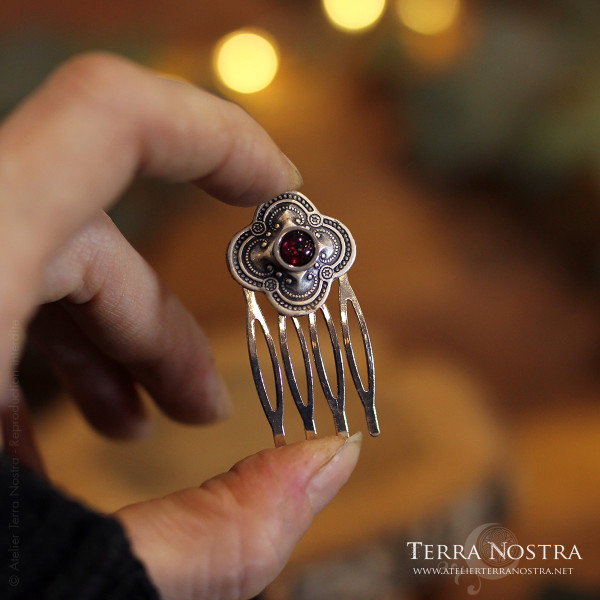 Peigne "Clover" elfique - medieval