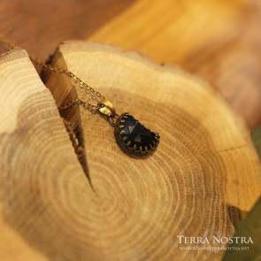 "Noctis" mini pendant — Onyx