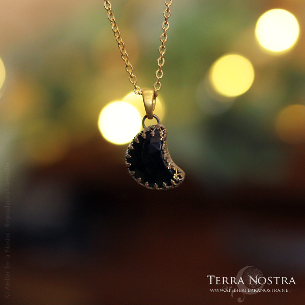 Mini pendentif "Noctis" — Onyx