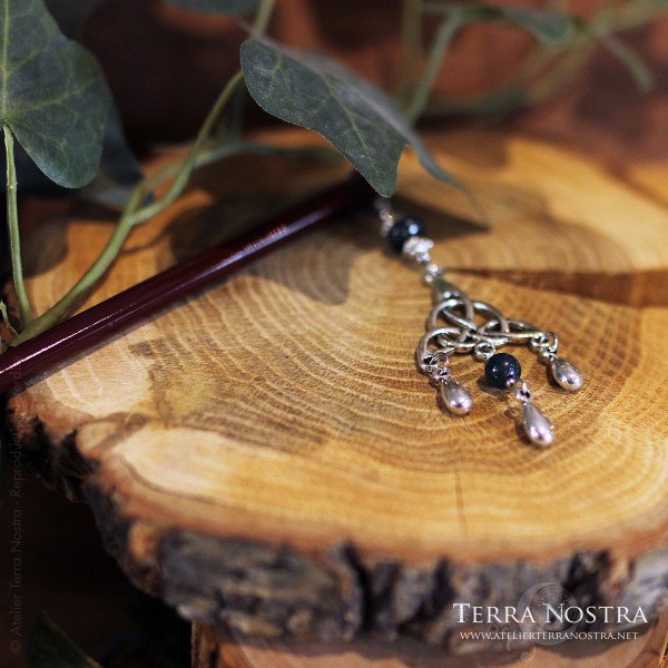 Pic à cheveux "Murmure celtique"