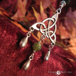 Pic à cheveux "Murmure celtique"