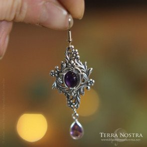 Boucles d'oreilles nature "The Garden of Whispers"