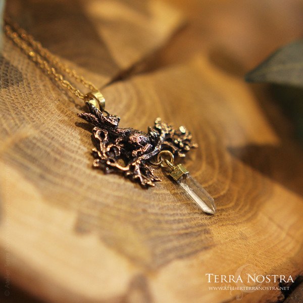 Pendentif "Le Messager d'Ostara"