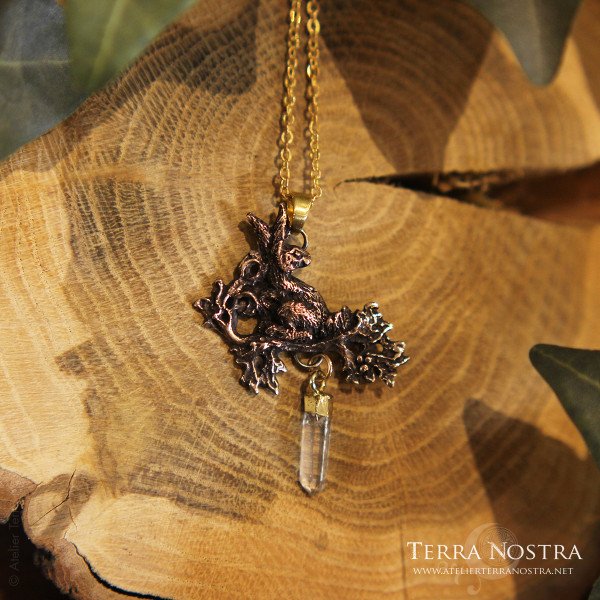 "Le Messager d'Ostara" Pendant