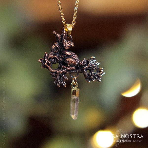 Pendentif "Le Messager d'Ostara"