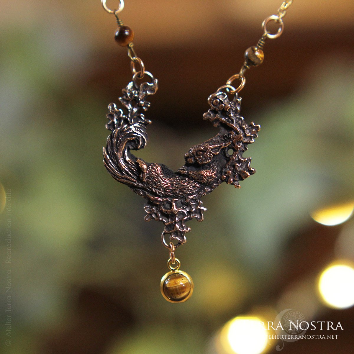 copy of "Le Messager d'Ostara" Pendant