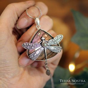 "Odonata Nila" Pendant —...