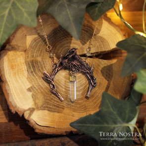 "Le Gardien de l'Etang" necklace