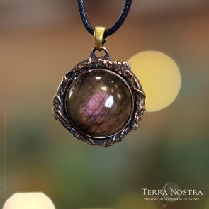 "Sol" bronze and purple...