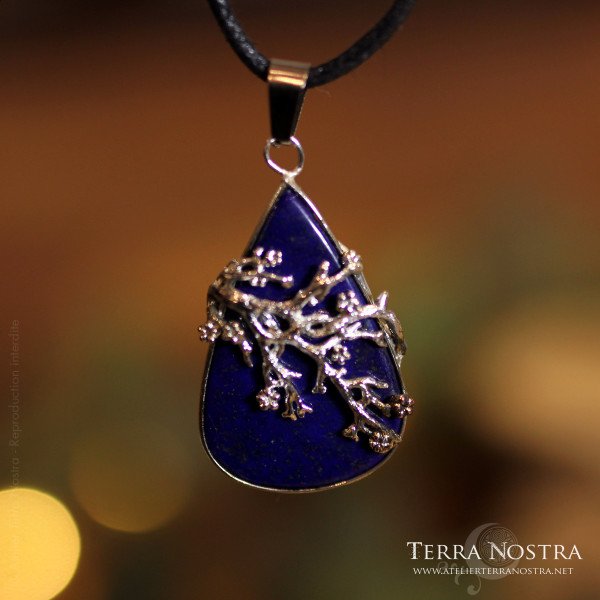 Pendentif "Primavera" — Lapis Lazuli