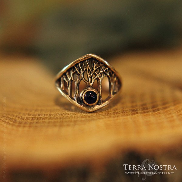 Bague "Mori" — Améthyste Taille 55