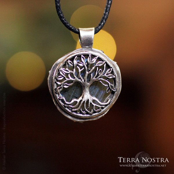 Pendentif réversible "Sierra" — Labradorite