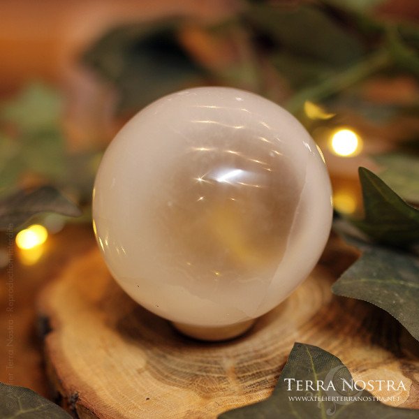 [Apaisement] Sphère de Selenite Ø7,2cm