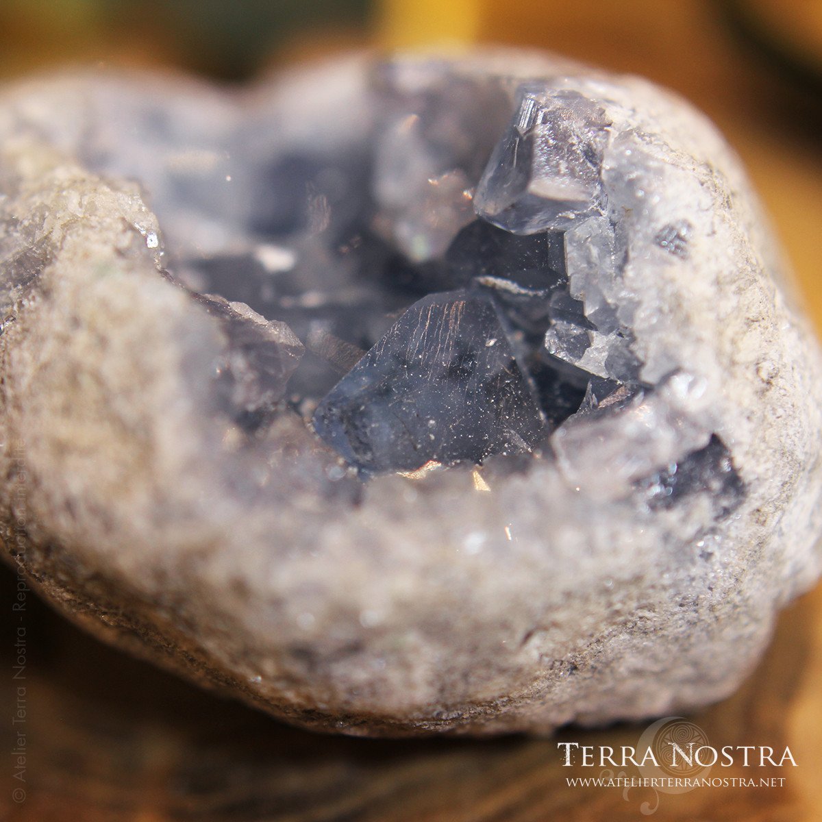 Druse de Célestite - 427g