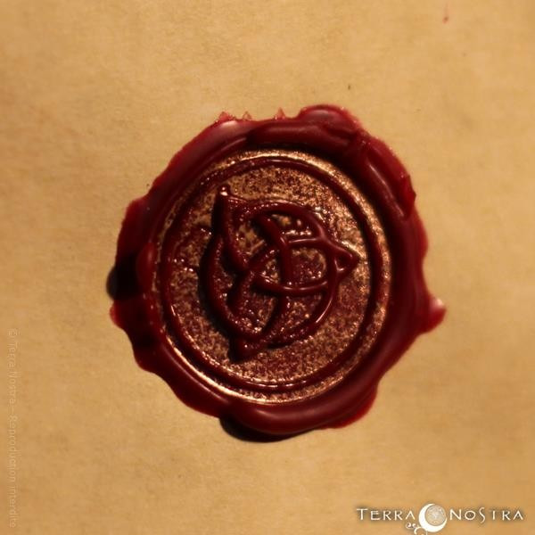 "Triquetra" wax seal