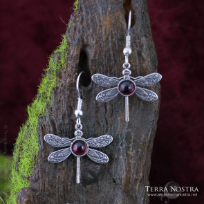 Boucles d'Oreilles "Odonata Nila"