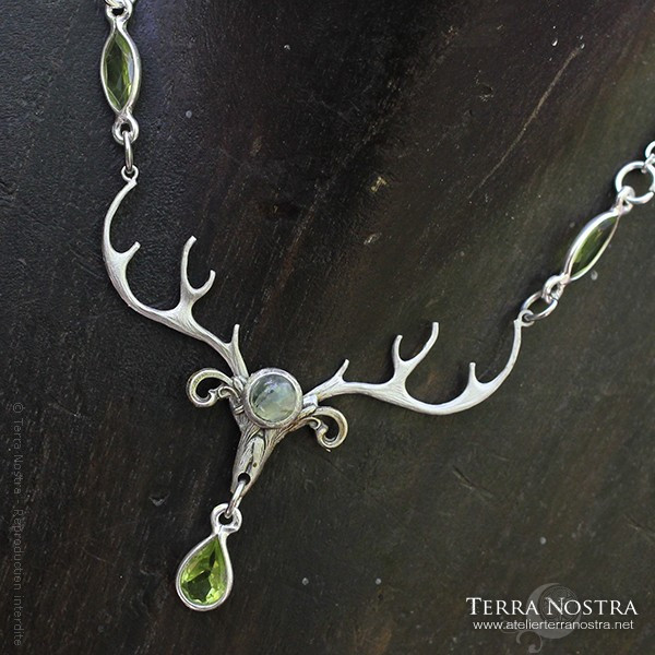 "The Forest Watcher" necklace