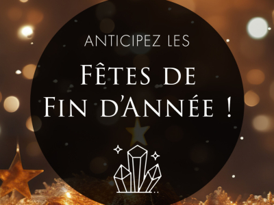 Anticipez les fêtes de fin d'année